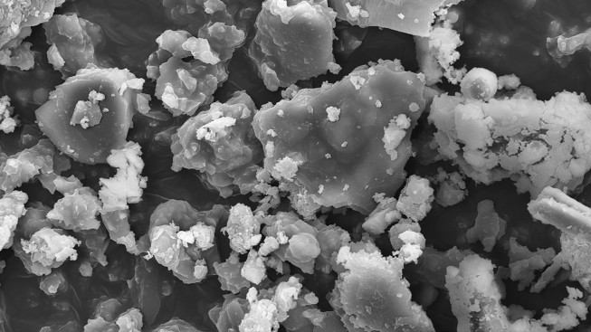 Dust Particles Magnified